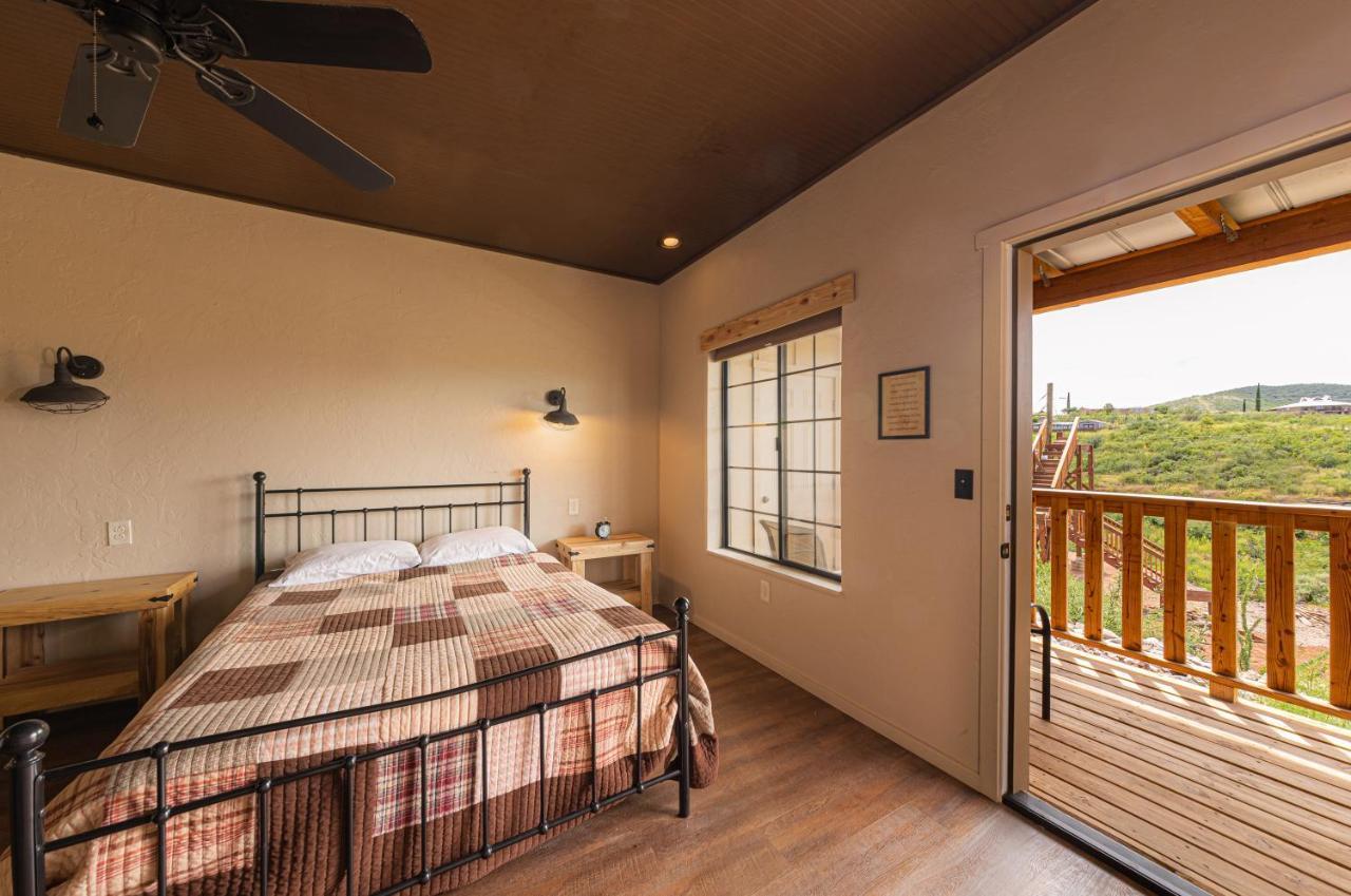 -Pet Friendly- Miners Cabin #6 - King Bed With Private Balcony Tombstone Exteriör bild