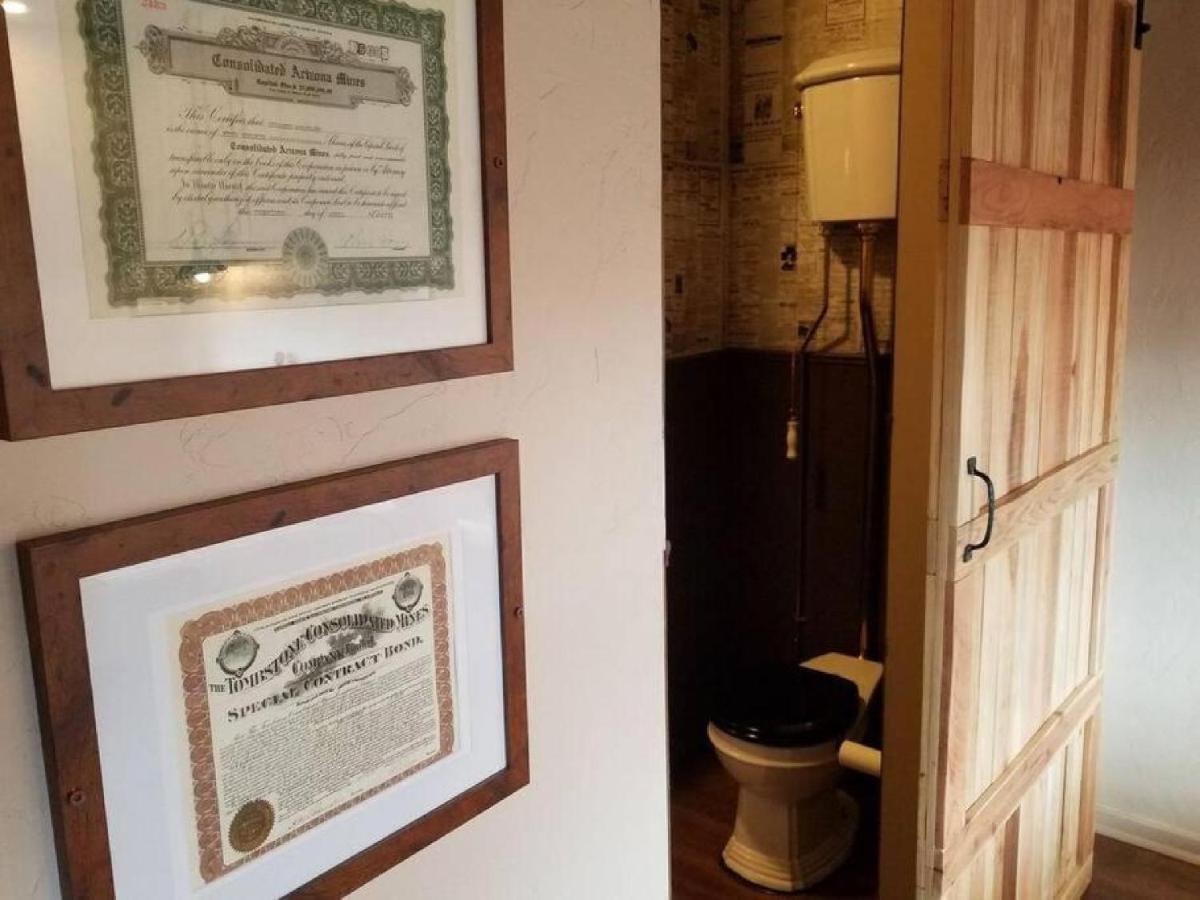 -Pet Friendly- Miners Cabin #6 - King Bed With Private Balcony Tombstone Exteriör bild