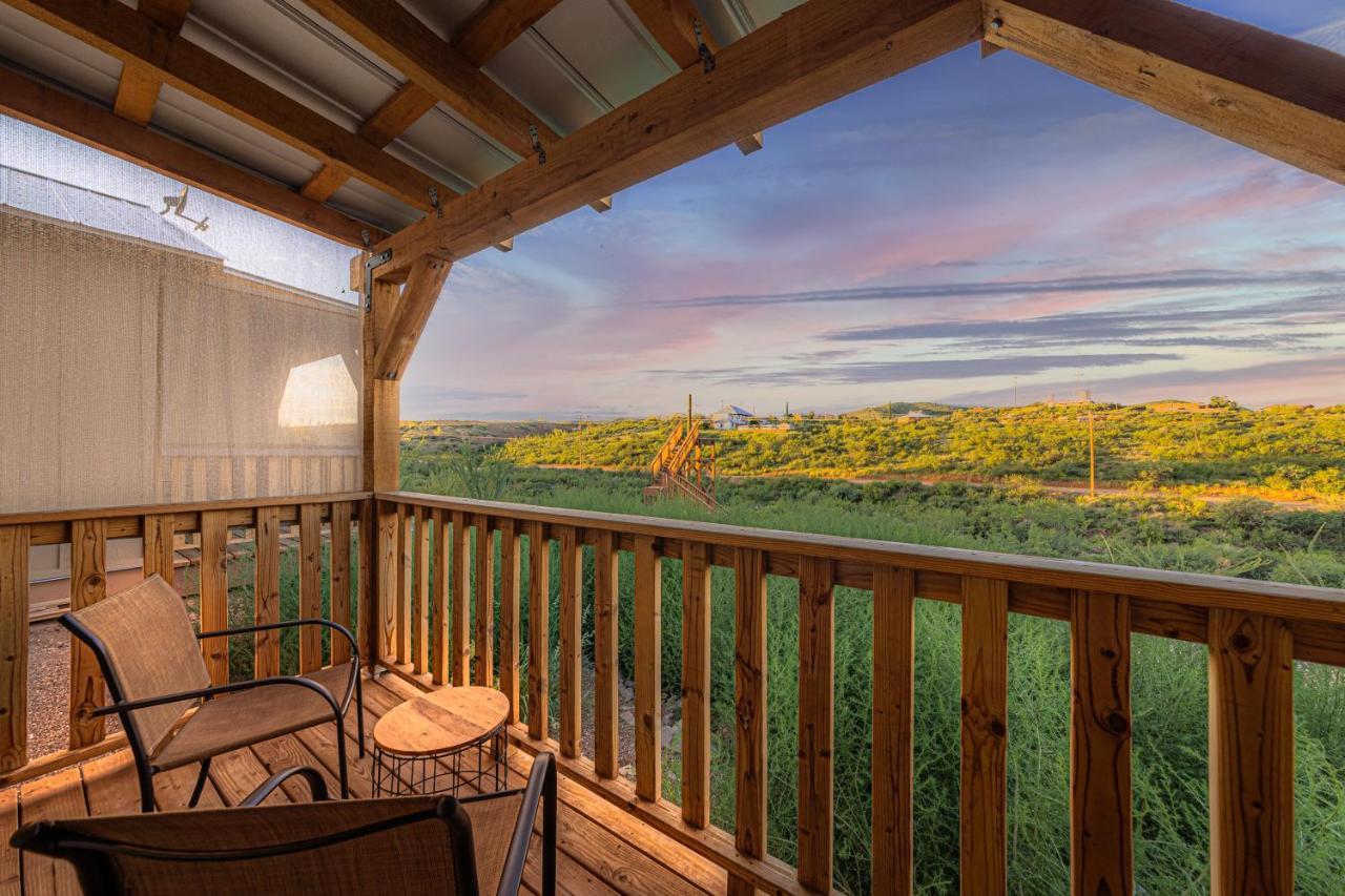 -Pet Friendly- Miners Cabin #6 - King Bed With Private Balcony Tombstone Exteriör bild